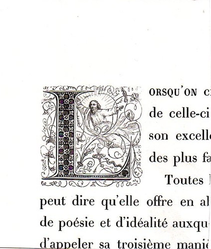 Stampa antica capolettera - stampa,