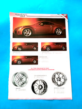 CLIPPING ARTICOLO DI GIORNALE CAR TUNING NISSAN 350 Z DA COLLEZIONE - (77)