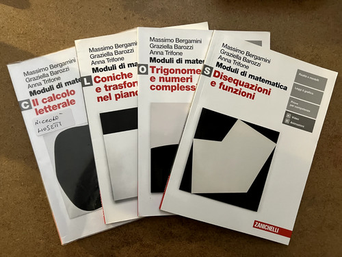 Moduli matematica vol - moduli, di