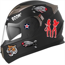 L124 Kit 14 Adesivi Casco moto