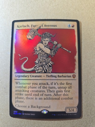Karlach fury avernus mtg - of,
