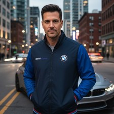 Giacca Bomber BMW Power Blu