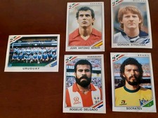 5 FIGURINE CALCIATORI PANINI