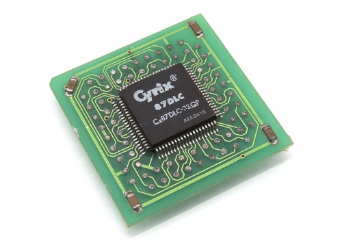 Cyrix 87dlc cx87dlc 33qp 33mhz - 87dlc,
