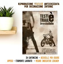 Testi Trail velomotor Lazzaro Savena pubblicitario moto cross no lambretta vespa