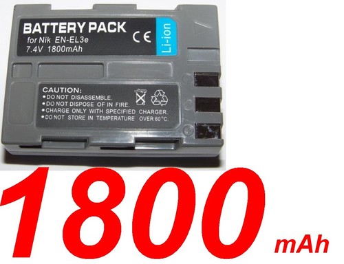 Batterie pour nikon enel3e - batterie,