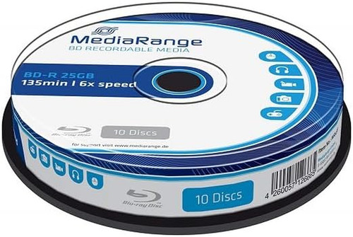 Blu ray vergini - ray, 25gb