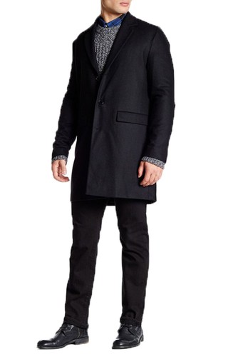 Cappotto nero relaxed - cappotto, fit