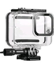 Nuova custodia impermeabile Fitstill 196FT/60M per Go Pro Hero 8 con inserti antiappannamento