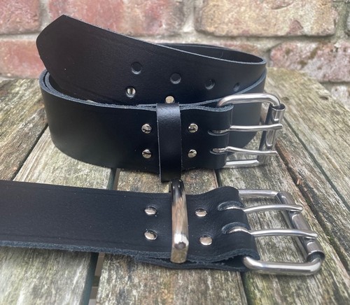 Cintura vera pelle - pelle, 2"