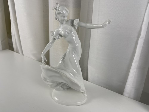 Statua ballerina porcellana - statua,