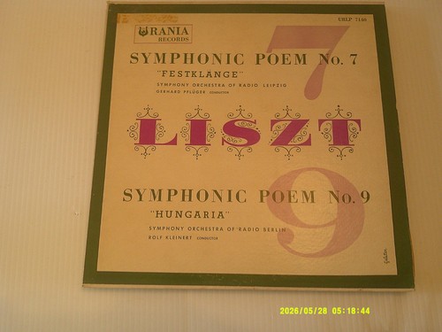 Urania urlp 7140 - urlp, liszt