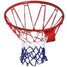 Canestro Basket 36cm/14" per Palla a Canestro Ragazzi Con Rete e Kit Montaggio