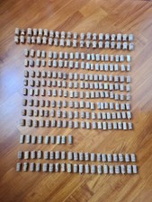 249 TAPPI USATI BOTTIGLIE DI VINO E SPUMANTI PER BRICOLAGE 