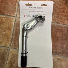 Raleigh Comfort Stelo Trapunta Regolabile Regolazione 0-50 Gradi 25,4 110mm Argento