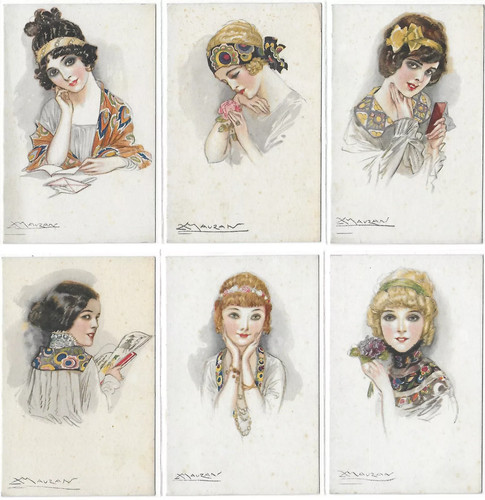 Serie cartes illustrateur - serie,