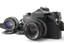 2 obiettivi [N come nuovo] Canon F-1 ultimo modello fotocamera pellicola 35 mm NFD nuova FD 50 mm f1.4 GIAPPONE