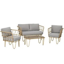 SALOTTO DA GIARDINO IN RATTAN