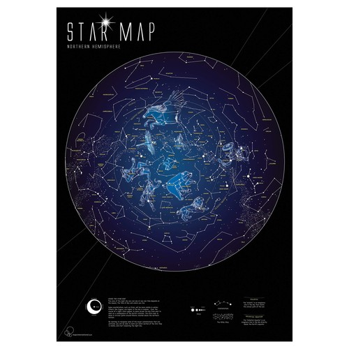 Mappa delle stelle - mappa,