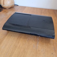 Console Playstation 3 Super Slim 500GB Nera PS3 + Cavo FUNZIONANTE