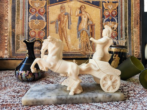 Scultura cavaliere - di, un