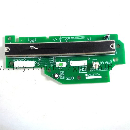 Dwx3705 pitch tempo - tempo, fader