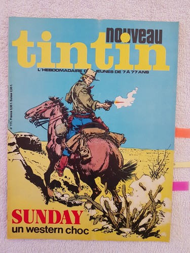 Tintin nouveau 111 - tintin, 25/10/77