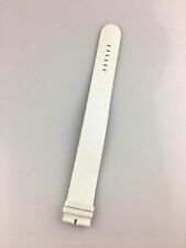 CINTURINO OROLOGIO  MOSCHINO DONNA 20MM NEW OLD STOCK BIANCO PELLE