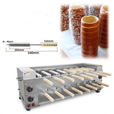 Rotolo torta camino cono