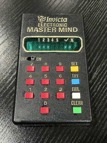 Mastermind invicta 1977 - invicta,