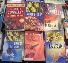 Michael Connelly Lotto 6 Vuoto Luna Uomo Paglia Ombra Coyote Lista Lame Luce  Me