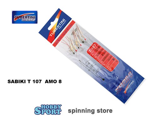 Sabiki tubertini 107 hook - t,
