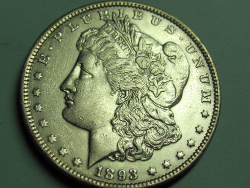 1893 dollaro morgan bella - 1893,