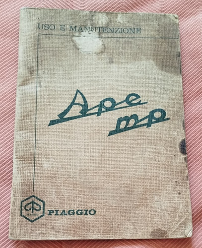 Manuale uso manutenzione ape - manutenzione,