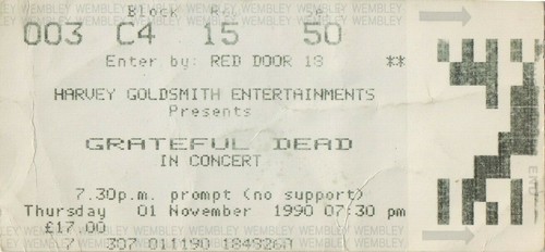 Biglietto grateful dead - biglietto,