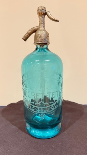Sifone bottiglia soda vetro - sifone/bottiglia,