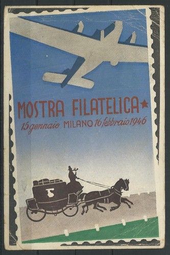 Italia cartolina mostra