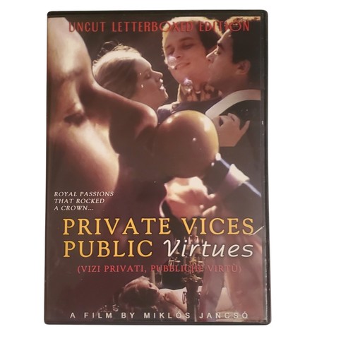Private vices public virtues - private,