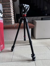 treppiede manfrotto 190X con Testa Fluida