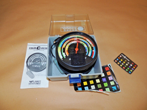 Vintage color lector lake - color,