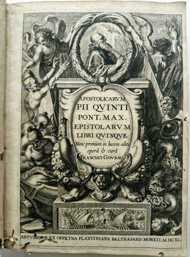 Stampa precoce 1641 pio - precoce, v