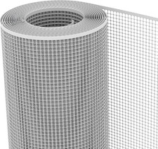 Rete Plastica Argento 1x50m