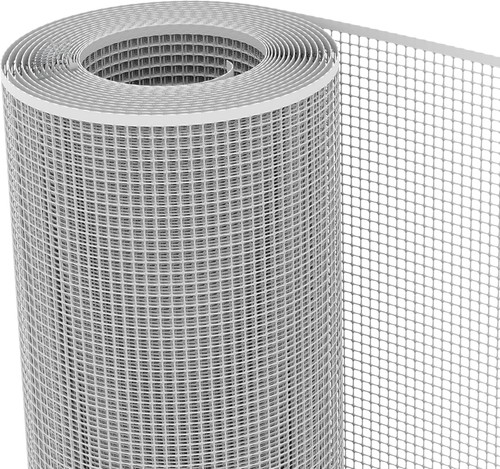 Rete plastica argento - rete,