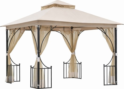 Gazebo giardino 3x3 mt - da,