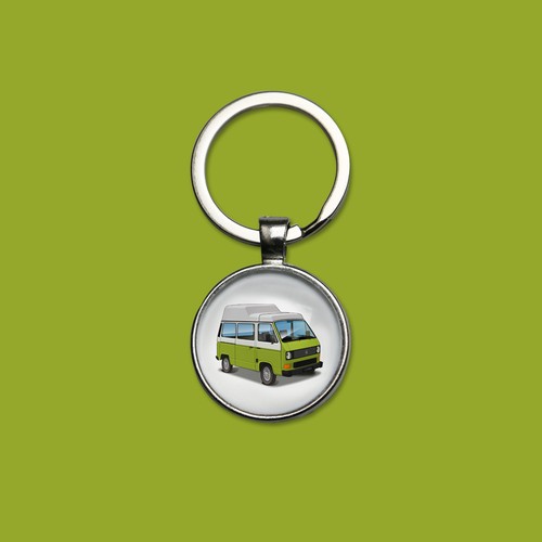 Porte clefs combi van - combi,