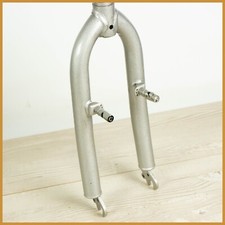 NOS VINTAGE MTB STEEL FORK 1" MOUNTAIN BIKE 20" KID THREADED OLD BICYCLE GRAY