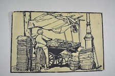 Dessin début XXe - Street