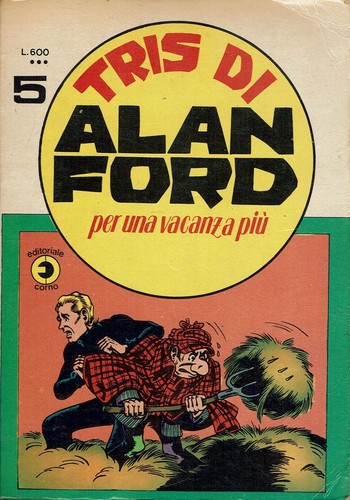 Tris alan ford 5 per - alan, n.