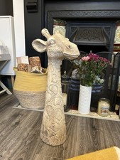 Grande testa di busto giraffa