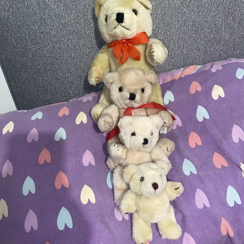 Confezione quattro peluche - 4,